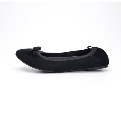 Egg roll shoes flats  round toe
