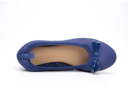 Egg roll shoes flats  round toe