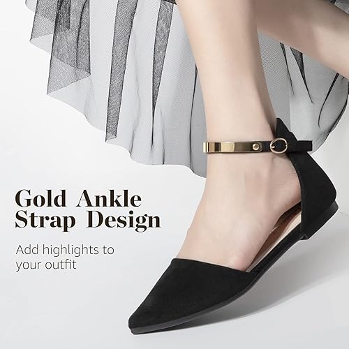 Pointed Toe Flat Rhinestone Butterfly Flats